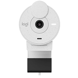 Веб-камера Logitec BRIO 300 FHD White (960-001442) 