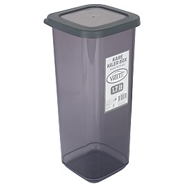 Контейнер для сыпучих Violet House 0311 Transparent Black 1.7 л 