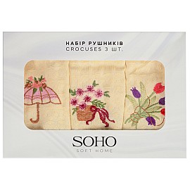 Набір рушників Soho 25х50см Crocuses