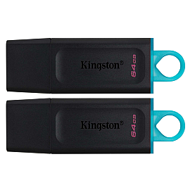 Flash Drive Kingston DT Exodia 64GB USB 3.2 Black/White - 2P