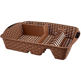 Сушка для посуду Violet House 0757 Роттанг CREAM 9х48х37.5 см 