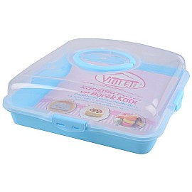 Тортівниця Violet House 0036 Каризма Blue 13х38х38 см