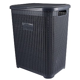 Корзина для белья Violet House 1007 Виолетта ANTRASIT 45 л