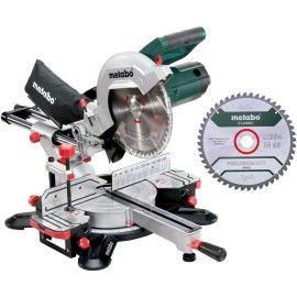 Пила торцювальна Metabo KGS 254 M + диск, з протяжкою