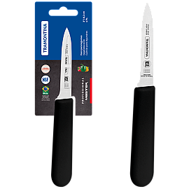 Ніж для овочів Tramontina Profissional Master black, 76 мм