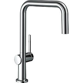 Змішувач Hansgrohe Talis M54 для кухонної мийки / 72806000 / 220мм, 1-струменевий / поворотний / важіль збоку / форма округла / хром