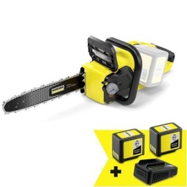 Комплект ланцюгова пила Karcher CNS 18-30 Battery, 18В, швидкозарядний комплект, акб 18В 5Ач