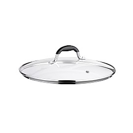 Кришка Ardesto Black Mars 26 см, скло, нержавіюча сталь, силікон