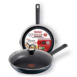 Сковорідка з кришкою Tefal Family Day 24 см, алюміній