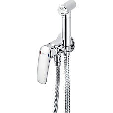 Змішувач для біде Deante Coriander, з гігєнічним душем, хром