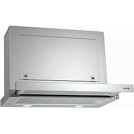 Витяжка вбудована Gorenje BHP623E8X /60 см / 3 швидкості / 578 куб.м / год./ нержав.