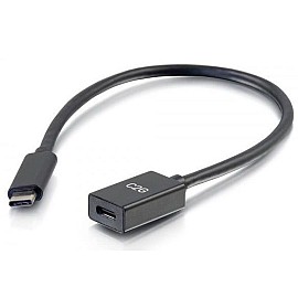 Удлинитель C2G USB-C 3.1 G2 0.3 м 10Gbps