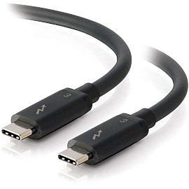 Кабель C2G USB-C Thunderbolt 3 0.5 м 40Gbps