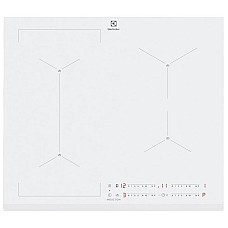 Варильна поверхня Electrolux індукційна, 60см, розширена зона, датчик кипіння, білий Варильна поверхня Electrolux індукційна, 60см, розширена зона, датчик кипіння, білий