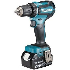 Шуруповерт-дриль Makita DDF485FYX3, акум, 18В, 3 Аг, LXT, 0-500 / 0-1900 об / хв, 50 / 27Нм, 1.4кг