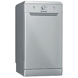 Посудомийна машина Indesit, 10компл., A+, 45см, сріблястий