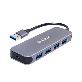 USB-концентратор D-Link DUB-1340 4port USB 3.0 з блоком живлення