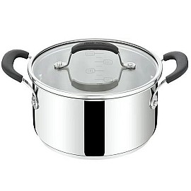 Каструля з кришкою Tefal Jamie Oliver Home Cook, 24 см, 5.4 л, нержавіюча сталь