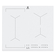 Варильна поверхня Electrolux індукційна, 60см, розширена зона, білий Варильна поверхня Electrolux індукційна, 60см, розширена зона, білий