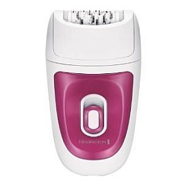 Эпилятор Remington EP7300 Smooth & Silky, моющаяся головка, 2 скорости, 3 насадки, белый / розовый