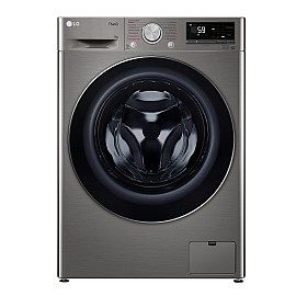 Пральна машина LG фронтальна, 7кг, 1200, A+++, 48см, дисплей, пара, інвертор, cріблястий