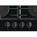Варильна поверхня Gorenje комбінована (3 газ + 1 склокерам. ), 60см, чавун, чорний