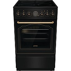 Плита Gorenje електрична склокерамічна, 70л, ExtraSteam, 50x60см, чорний