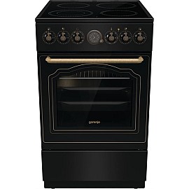 Плита Gorenje електрична склокерамічна, 70л, ExtraSteam, 50x60см, чорний