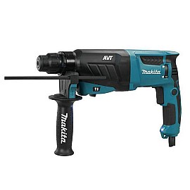 Перфоратор Makita HR2631F, SDS+, 800Вт, 2.4 Дж, 2.9 кг