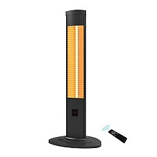 Обогреватель инфракрасный Ardesto IHS-2000T, 2000 Вт, до 20 м2, карбоновый нагрев. элемент, электр. упр-ние, колонного типа, пульт ДУ