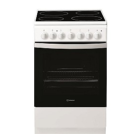 Плита Indesit електрична склокерамічна, 61л, 50x60см, білий