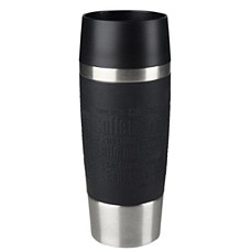 Термочашка Tefal Travel Mug 360 мл, чорна, нерж.сталь