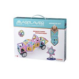 Конструктор Magplayer магнитный набор 88 эл. MPH2-88