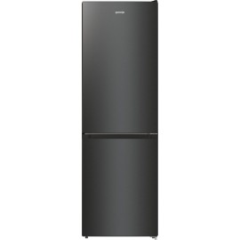 Холодильник з нижн. мороз. камерою Gorenje NRKE62BXL 185х60х60см, 2 двері, 203( 99)л, А++, NoFrost+ , LED дисплей, Зона св-ті, чорний