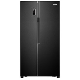 Холодильник SBS Gorenje NRS918EMB, 179х64х91см, 2 дв., 334(174)л, А++, NF+, Инв. , Зона св-ти, Внешн.диспл, поворотный ледог-р,