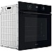 Духовой шкаф Whirlpool электрический, 71л, A+, дисплей, конвекция, телескопические направляющие, черный