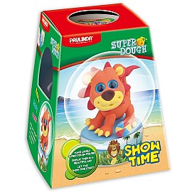 Маса для ліплення Paulinda Super Dough Show time Лев PL-081459-1