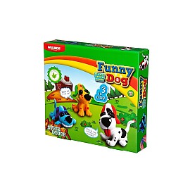 Маса для ліплення Paulinda Super Dough Веселі цуценята 3в1 PL-081555