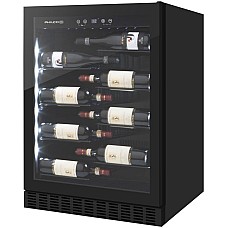 Винна шафа вбудована Philco PW40LV / 40 бутилок / 5-22 С / Led-підсвітка / сенсор / дисплей / черний