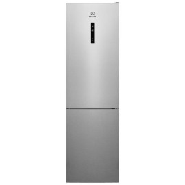 Холод. с ниж. мор. кам. Electrolux RNT7ME34X2, 201см, 2дв, Хол.отд-244л, Мор.отд-94л, A++, NF,Инв,Зона свеж, Диспл. внеш, Нерж