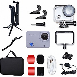 Екшн-камера AirOn ProCam 7 Touch Streamer Kit 15 in 1 (4822356754797)