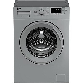 Пральна машина Beko фронтальна, 6кг, 1000, A+++, 45см, дисплей, cріблястий