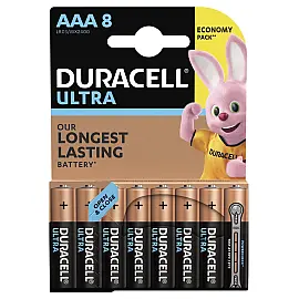 Батарейка DURACELL LR03 KPD 08*10 Ultra уп. 1x8 шт.