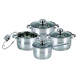 Набір каструль з ковшем Bohmann нержавіюча сталь BH 08-475