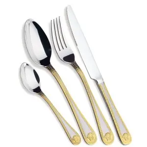 Набір столових приладів на 12 персон з нержавіючої сталі 72 предмета Zillinger ZL 72 G Versa Набір столових приладів на 12 персон з нержавіючої сталі 72 предмета Zillinger ZL 72 G Versa