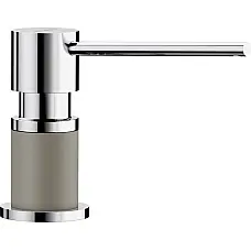 Дозатор миючого засобу Blanco LATO хром/серый беж 525816