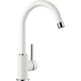 Змішувач Blanco MIDA silgr.білий 519418