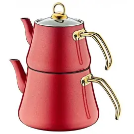 Чайник турецький подвійний OMS 8203-L-Red
