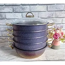 Мантоварка-пароварка  OMS 6091C-30-6,4 л-Blue