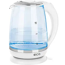 Електрочайник ECG RK 2020 White Glass